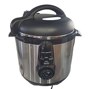 Cooks Essentials 6.5 Quart Electric Pressure Cooker- Model 99605-NIOB